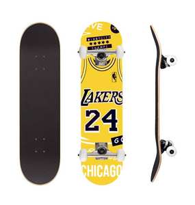 Fabricant de skateboard professionnel OEM Planche de skateboard vierge personnalisée 7 plis en érable canadien avec illustration imprimée - Product Image 4