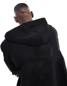 Sudadera con Capucha Premium de Gran Tamaño con Hombros Caídos para Hombre, Invierno, Alta Calidad, 460 g/m², 100% Algodón, Felpa Francesa, con Cierre - Product Image 2