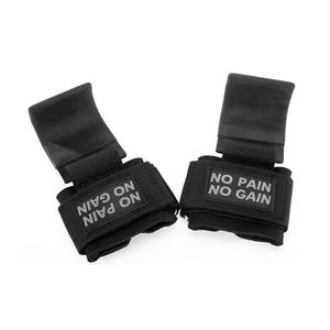 Crochets d'haltérophilie avec Logo personnalisé, sangles de poignet de levage robustes, sangles de Deadlift, poignées d'haltérophilie - Product Image 5
