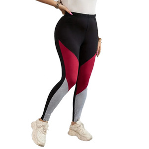 Women's High Quality Mid Winter Fitness Sportswear Custom Logo Printed Breathable Yoga <b>Leggings</b> New Fashion Casual Style Waist - Product Image 1