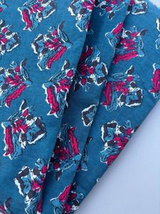 ชุดเดรสผ้าสวิงพิมพ์ลายดอกไม้สำหรับผู้หญิงผ้าห่มทำมือสำหรับเด็กงานหัตถกรรมผ้าฝ้ายพิมพ์ลายหน้าจอหลวม - Product Image 4