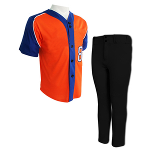 Camiseta de Béisbol Unisex de Moda, Cómoda, con Botones, Diseño de Logotipo Personalizable, Uniforme para Softbol, Estilo Conjunto, Tallas Grandes - Product Image 2