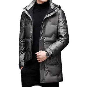 Chaqueta de Plumón Personalizada para Hombre, de Invierno, Impermeable y Transpirable, de la Mejor Calidad, con Relleno de Fibra de Poliéster 100% - Product Image 3