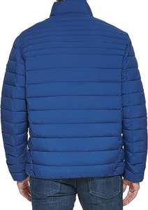 Veste décontractée pour homme en polyester 100% personnalisée en gros, légère, à capuche, fermeture éclair intégrale, coupe régulière - Product Image 4