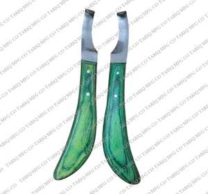 Couteau à sabot en acier à haute teneur en carbone, outil de coupe pour maréchal-ferrant gauche et droite, par TARIQ MFG CO CE ISO EU, nouveauté - Product Image 1