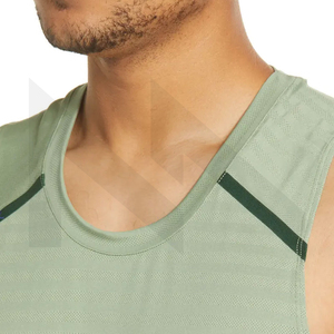 Débardeur de haute qualité confortable et respirant pour hommes en gros à bas prix Vêtements de fitness pour adultes - Product Image 4