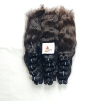 Non transformé 100% vietnamien Extensions de cheveux humains Machine Double trame profonde vague naturelle tressage aucun Temple Bundle traitement