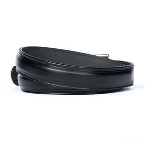 Cinturón de cuero al por mayor de alta calidad, cinturón de cintura elegante de Color sólido para hombres y mujeres, cinturones de cuero - Product Image 1