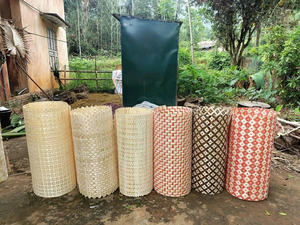 Rouleau et feuilles de sangle de canne en bambou pour chaises, armoires et panneaux muraux Sangle en rotin naturel pour meubles et design d'intérieur - Product Image 3