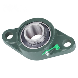 Unité de logement à bride en acier inoxydable CNZ UCFL206, précision P6, roulement à billes à bride UCFL 206, logement en fonte, lubrification à la graisse - Product Image 2