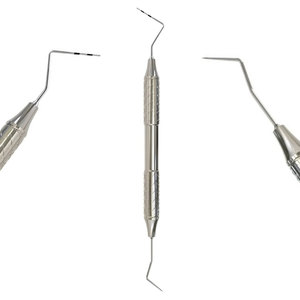 Sonde dentaire professionnelle double extrémité en acier inoxydable de haute qualité pour examen dentaire – Fabricant Pakistan - Product Image 2