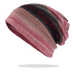Breathable <b>Waterproof</b> Made High Quality 100% Cotton Material Customized Logo Color Men <b>Beanies</b> Hats Plus Size Best Selling for - Product Image 1