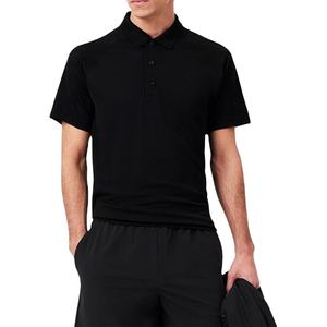 Polo de Algodón 100% Tejido para Golfistas, con Cierre de Cremallera, Estilo Casual de Negocios, Estampado Sólido, Transpirable, Ropa de Trabajo Plus 2026 - Product Image 2