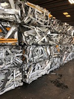 Déchets d'aluminium en gros 6063, extrusion d'aluminium blanc argenté 6063, teneur en Al 99%, origine UG, meilleur rapport qualité-prix pour l'industrie