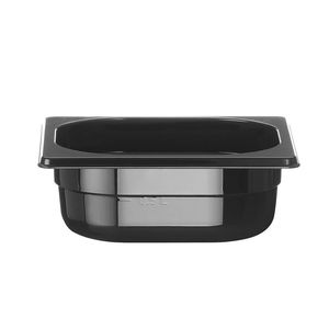 Contenitore Gastronorm 1/6 HENDI Profi Line GN 1/6 1L Nero per Conservazione Alimenti 176x162x(H)65mm - Product Image 1