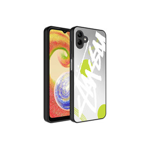 Coque en silicone à motif miroir de luxe pour Samsung Galaxy A04, étui de téléphone brillant avec protection de l'appareil photo - Product Image 1