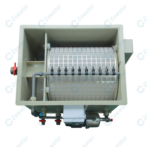 Cowater 80 t/h micro-lọc 80m3/h ROTARY trống lọc trong nhà Cá trang trại nuôi trồng thủy sản thiết bị cho <span class=keywords><strong>RAS</strong></span> hệ thống - Product Image 2