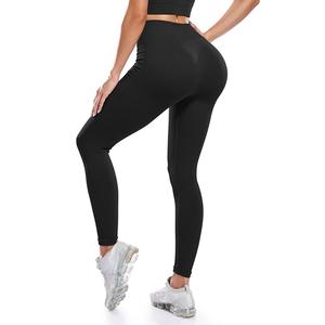 Women's High Waist 100% Cotton Workout <b>Legging</b> Breathable Casual Sport Style Customized Color and Size Gym ODM Wholesale - Product Image 2