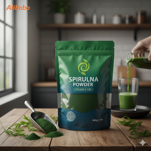 Food Grade Spirulina Powder Wild-Cultivated Herbal Extract Spray Dried and Vacuum Packed - Product Image 2