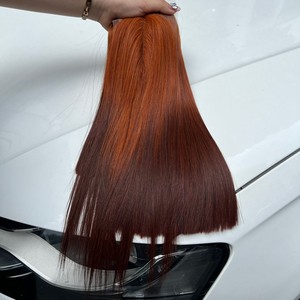 วิกผมต่อผมตรงแบบชาวเวียดนามทำจากกระดูก SDD สีส้มเฉดสีธรรมชาติ - Product Image 2