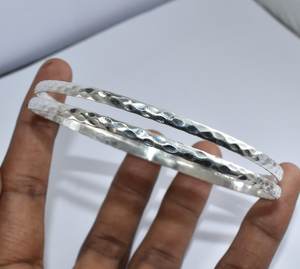 Bracelet de taille réglable en argent sterling 925 naturel solide fait à la main pour les femmes personnalisées - Product Image 5