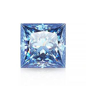 Moissanite de laboratoire certifiée IGI, taille poire, 0,5-1 carat, couleur E fantaisie claire, pierres lâches pour la fabrication de bagues - Product Image 3
