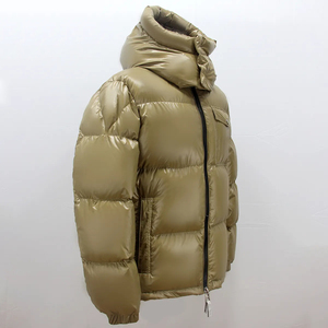 Vente en gros OEM doudoune d'hiver avec impression de logo personnalisé vestes bouffantes d'hiver pour hommes coupe-vent réfléchissantes imperméables pour l'extérieur vestes bouffantes pour hommes - Product Image 3