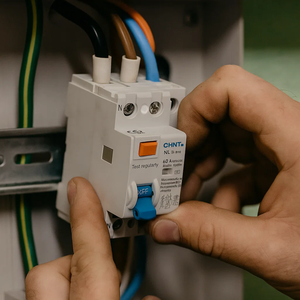 Interrupteur différentiel bipolaire pur AC 30mA à 40A série Chint NL1-63 disjoncteurs Pack 1 - Product Image 5