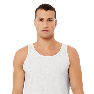 Airlume-Camiseta sin mangas de algodón para hombre y mujer, camiseta sin mangas de algodón peinado y anillo, 32 onzas, color blanco, 100% - Product Image 4