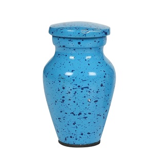 Urnas antiguas de color verde azulado para cenizas de adultos, urnas funerarias para papá, urna grande para hombre y mujer, urna funeraria para adultos, hombres y mujeres, tamaño personalizado - Product Image 1