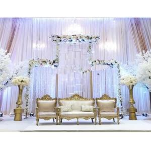 Fashionable Laser Cut Wedding Stage Metal Arches Wedding <b>Backdrop</b> Metal <b>Frames</b> for Decor Unique Haldi Background <b>Frames</b> Decor - Product Image 6