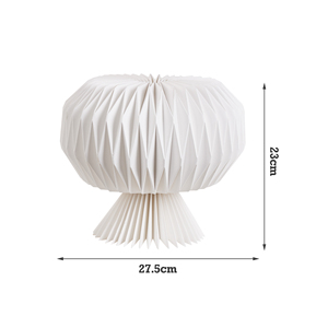 Bán buôn handmade Giấy <span class=keywords><strong>origami</strong></span> nấm Bảng Đèn bóng râm trang trí giấy trắng <span class=keywords><strong>Origami</strong></span> Bảng Đèn giấy mặt dây đèn bóng râm - Product Image 3