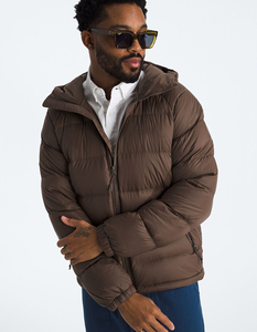 Nouvel arrivage de doudoune à capuche en duvet marron Veste matelassée imperméable et coupe-vent chaude Manteau d'extérieur d'hiver Vestes à bulles pour hommes - Product Image 3