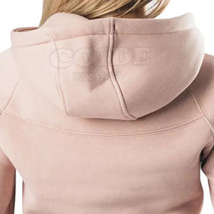 Haut à capuche court tendance streetwear pour adulte, style décontracté, pull court, style 2025, haut à capuche court personnalisé - Product Image 6