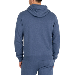 Sweat à capuche d'hiver à la mode pour hommes, coupe ajustée, anti-rides, avec poches, couleur unie, grande taille, fabriqué au Bangladesh - Product Image 6