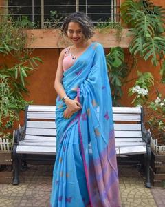 Blousewala pur coton indien et pakistanais vêtements en ligne vente en gros Saree Blouse assortiment - Product Image 2