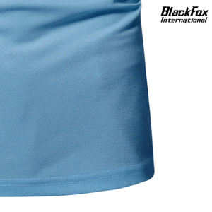 Prix de gros Tissu léger Couleur bleue Garniture Service OEM Dernière conception Respirant Hommes Street Wear Polo - Product Image 5