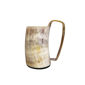 Tasse écologique Buffalo Ox Design avec couvercle Corne de Viking polie pour la maison Restaurant Voyage pour la rentrée des classes-Prix d'usine - Product Image 2