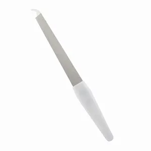 Best Quality Double Ended Diamond Coated Metal Nail File Plastic Handle Nail Buffer Nail Care Manicure Tool