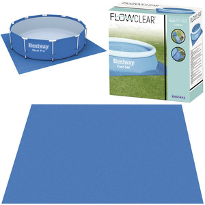 Tapete para Piscina BESTWAY 335x335, Marco o Soporte de Goma Resistente para el Entorno de la Piscina - Product Image 1
