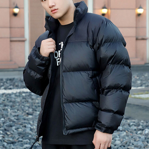 The Top Quality Bubble Down Jacket Puffer Jacket Hombre Warm Thermal Breathable Hooded Fleece Men Winter Jackets Zipper - Product Image 5