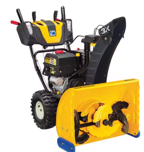 Gasoline Snow <b>Blower</b> Machine Snow Sweeper with Wheels Walk Behind Snow Removal for Farm Construction - Product Image 2