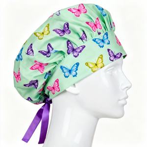 Gorro Quirúrgico de Primera Calidad Estilo Arcoíris, Gorro Quirúrgico Médico de Tela Tejida de Primera Calidad - Product Image 6