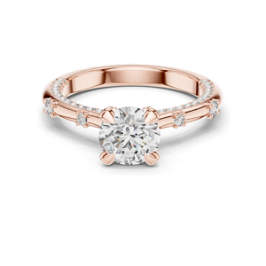 Bague en diamant de laboratoire 1,908 CT pour femmes, clarté VVS-VS EF, or 18 carats, 14 carats, 10 carats et argent 925, or rose, or jaune, or blanc - Product Image 2