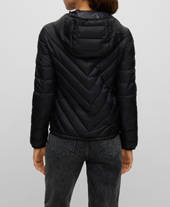 Tenue d'hiver entièrement personnalisable, vestes d'hiver tendance pour femmes, veste courte en toile matelassée pour femmes, best-seller - Product Image 4