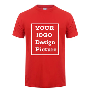 เสื้อยืดสำหรับผู้ชายเสื้อผ้าแฟชั่นแขนสั้นผ้าฝ้าย100% ขนาดใหญ่พิเศษออกแบบโลโก้ได้ตามต้องการ - Product Image 2