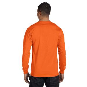 Wholesale Long Sleeve Shirts Custom Comfort <b>Soft</b> Cotton Long-Sleeve Sweatshirt - Product Image 5