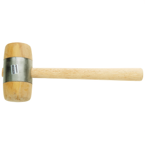 ค้อนไม้บีชสีขาว น้ำหนัก 550 กรัม หัวค้อนขนาดเส้นผ่านศูนย์กลาง 70 มม. - Product Image 2
