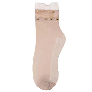 Chaussettes pour femmes - Couleur chair - Product Image 1