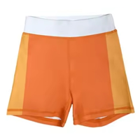 Conjunto de Ropa Deportiva para Niñas, para Danza y Yoga, Transpirable, con Sujetador Deportivo de Alta Sujeción y Costuras en Contraste, Pantalones Cortos, Venta al Por Mayor